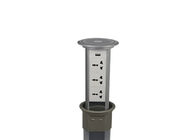 Vertical Motorised Kitchen Pop Up Sockets , Pull Out Sockets Kitchen With USB Connector